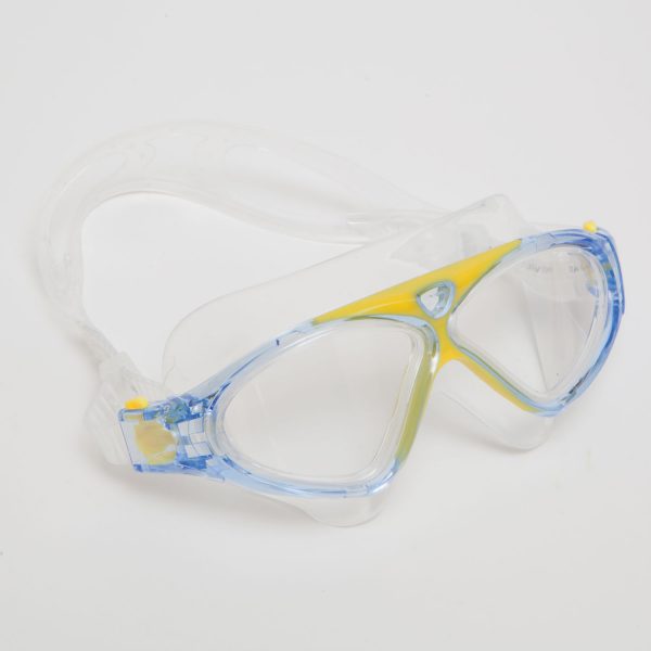 Z-9 SILICONE MASK - TRANS BLUE/YELLOW w/CLEAR LENS